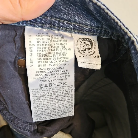 Men's Blue Jeans - Picture 6 of 7